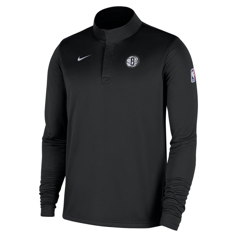 Nike Brooklyn Nets Dri-FIT NBA 1/4-Zip Long-Sleeve HM7540-010 01