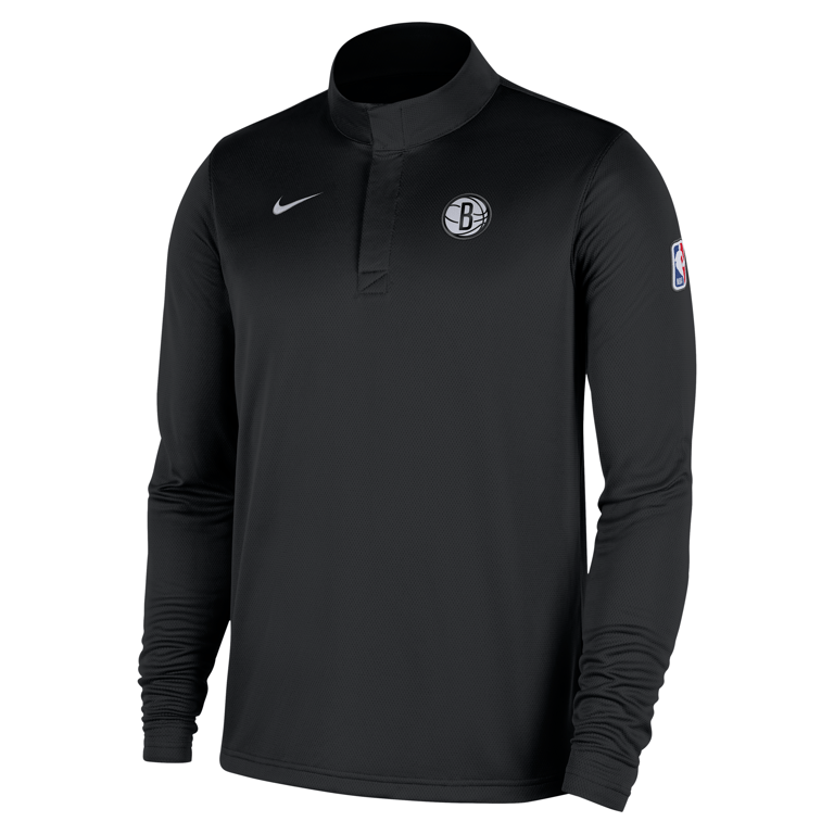 Nike Brooklyn Nets Dri-FIT NBA 1/4-Zip Long-Sleeve