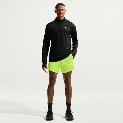 Nike Stride Aero-FIT 5" Brief-Lined Shorts "Volt" | Herren | Laufen | 01 | SPORTSHOWROOM