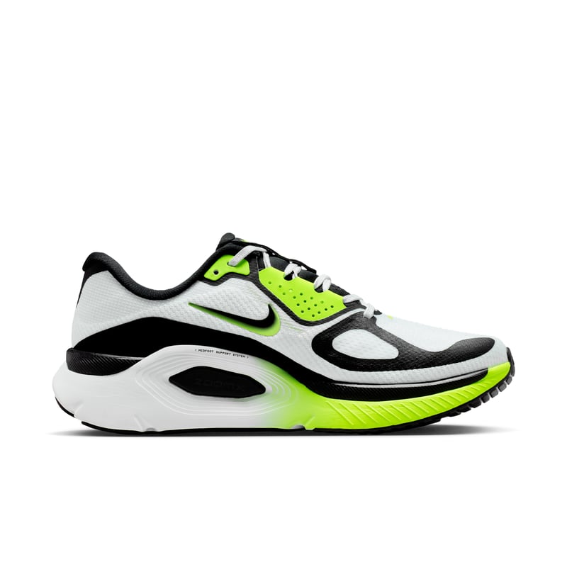 Scarpe da running Nike Structure Plus "White & Volt" | Uomo | Corsa | 03 | SPORTSHOWROOM