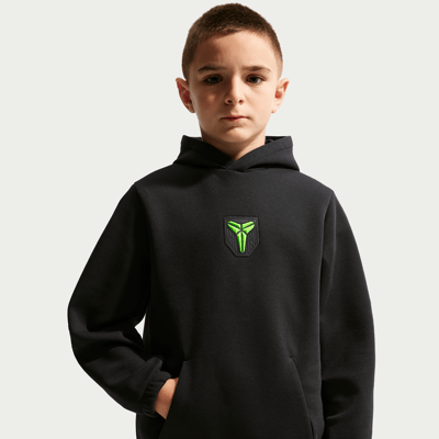 Nike Kobe Pullover Hoodie "Black & Electric Green" | Kinder | Basketball | 01 | SPORTSHOWROOM