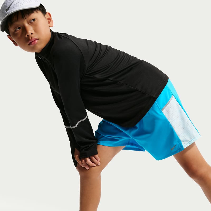 Short Nike Miler Dri-FIT "Light Current Blue & Glacier Blue" | Enfant | | 04 | SPORTSHOWROOM