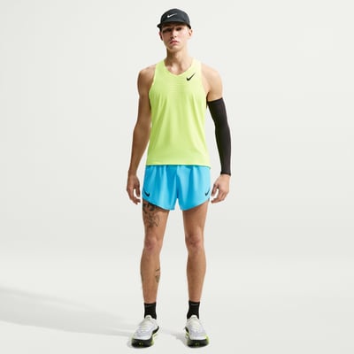 Kasi pashki Nike AeroSwift Dri-FIT ADV 4" Brief-Lined "Light Current Blue" | Мъже | Бягане | 01 | SPORTSHOWROOM
