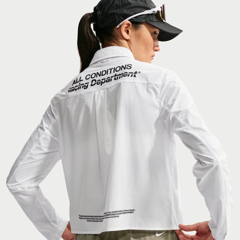 Nike ACG "Aireez" Button-Up Graphic Topp "Summit White" | Kvinnor | Utomhus | 02 | SPORTSHOWROOM