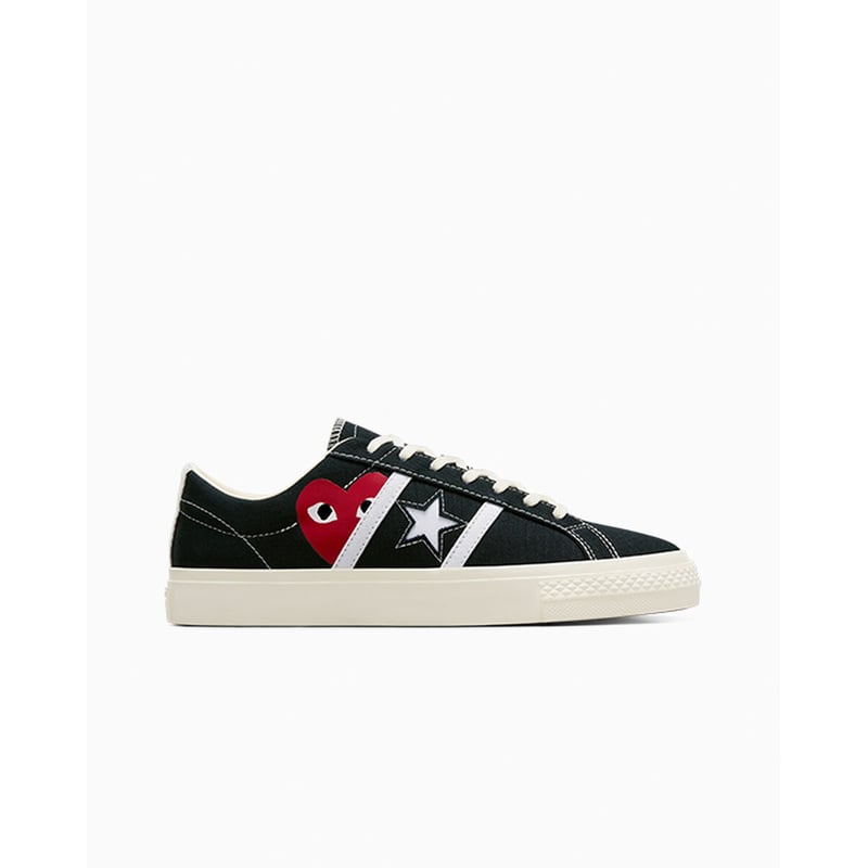 Converse One Star Academy Pro x PLAY Comme des Garçons A09870C 01