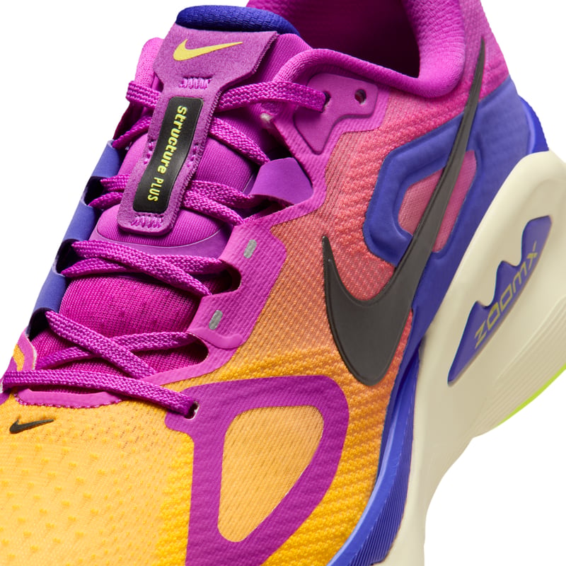 Nike Structure Plus runners "Hyper Violet & Citron Pulse" | Men | Running | 07 | SPORTSHOWROOM