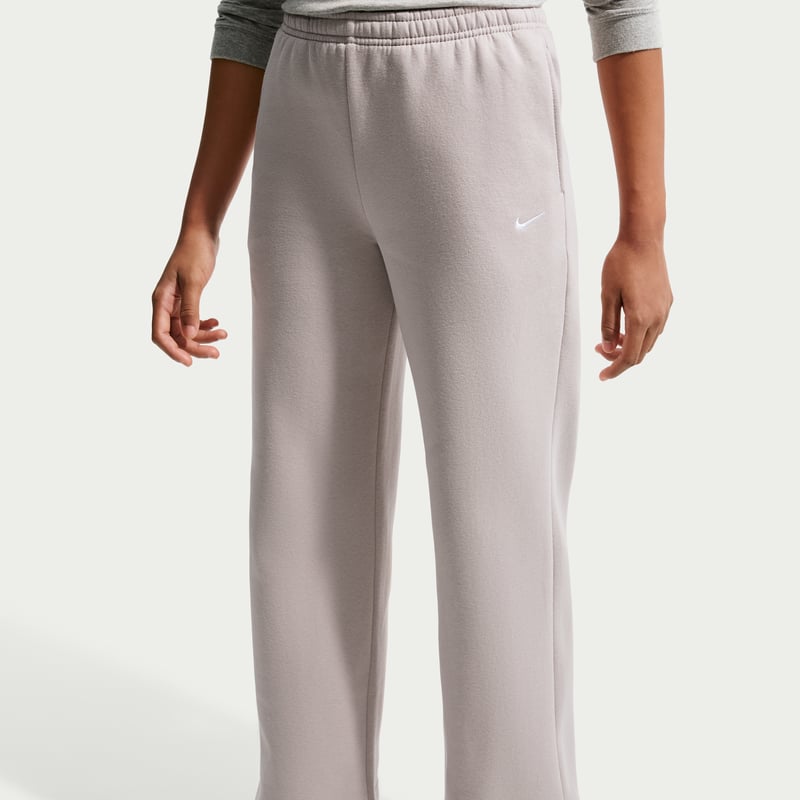 Hlace Nike Studio Fleece Open-Hem "Moon Particle & White" | Djeca | | 01 | SPORTSHOWROOM