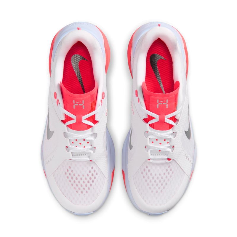 Nike Hybrid RN training shoes "White & Laser Red" | Women | Training | 04 | SPORTSHOWROOM