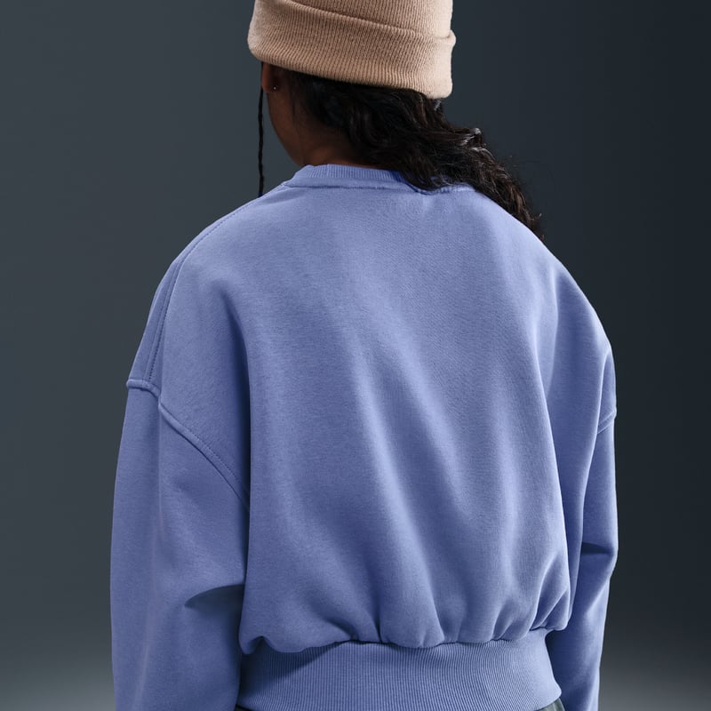 Nike Club Fleece Boxy Crew FZ9244-499 02
