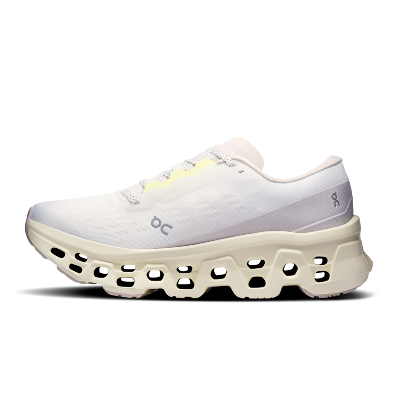On Cloudmonster 3 running shoes "Ivory & Seedling" | | Running | 04 | SPORTSHOWROOM