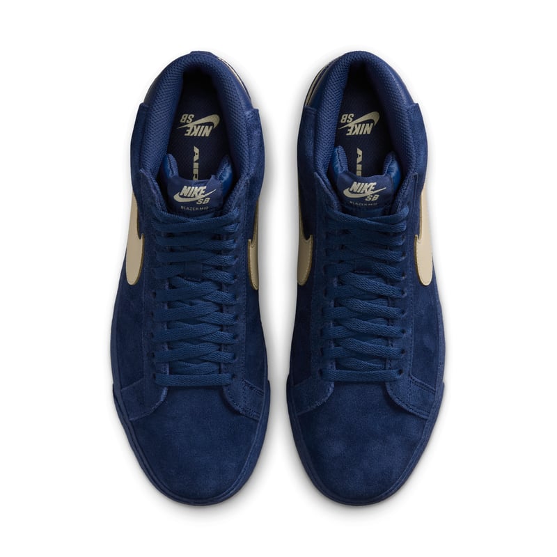 Skate tenisice Nike SB Zoom Blazer Mid "Coastal Blue & Pale Yellow" | Muškarci | Skejtanje | 04 | SPORTSHOWROOM