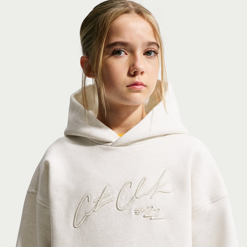 Nike Caitlin Standard Issue Therma-FIT Brushed Pullover Hoodie "Pale Ivory & Heather" | Heren & Dames | Basketbal | 02 | SPORTSHOWROOM