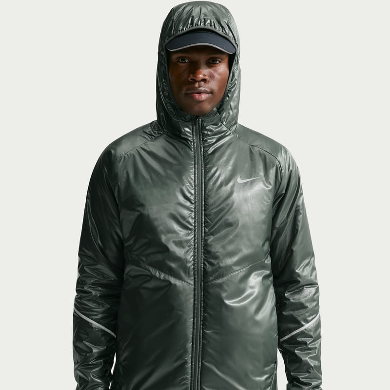Nike Miler Aerolayer Therma-FIT Jacket "Camo Green" | Men | Running | 01 | SPORTSHOWROOM