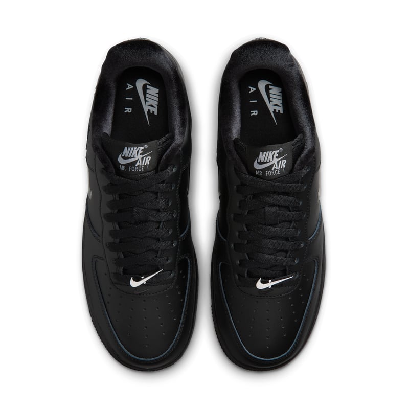 Nike Air Force 1 '07 ‘Chrome Swoosh’ sneakers "Black" | Dame | Sportstyle | 04 | SPORTSHOWROOM