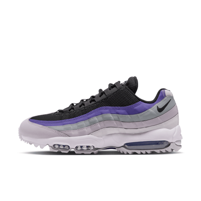 Čevlji za golf Nike Air Max 95 G "Vast Grey & Dark Iris" | Moški | Golf | 01 | SPORTSHOWROOM