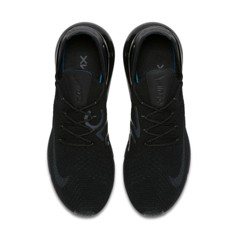 Nike air 270 flyknit triple black best sale