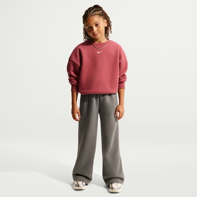 Hlace Nike Studio Fleece Open-Hem "Cave Stone & Pink Rise" | Djeca | | 00 | SPORTSHOWROOM