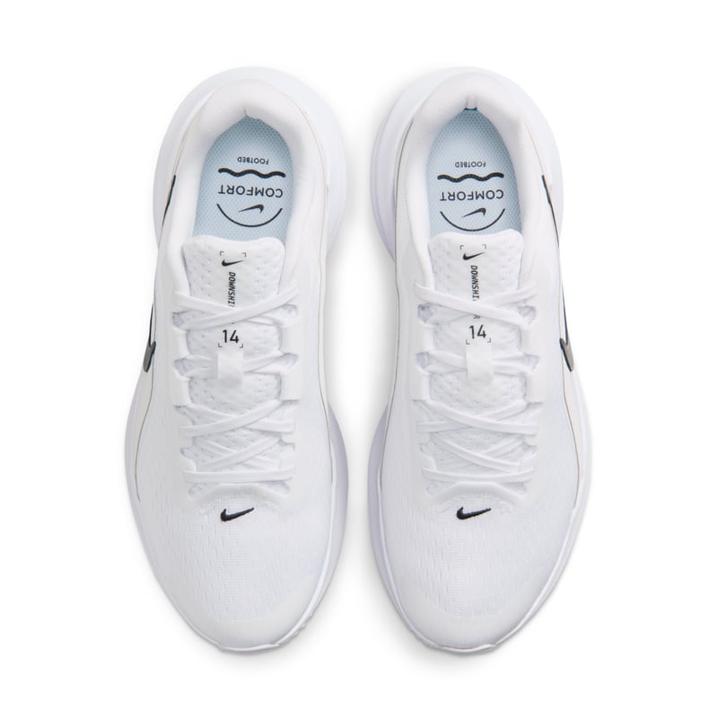 Nike Downshifter 14 löparskor "White & Platinum Tint" | Kvinnor | Löpning | 04 | SPORTSHOWROOM