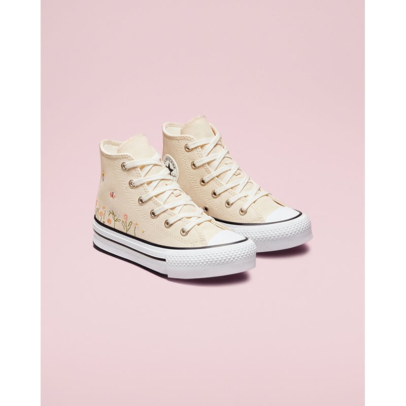 Converse Chuck Taylor All Star Lift Platform High ‘Floral Embroidery’ A01615C 04