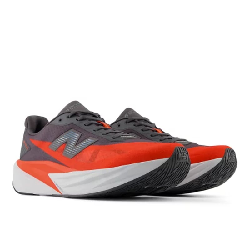 Tekaški copati New Balance FuelCell Rebel v5 "Neo Flame & Magnet" | Moški | Tek | 02 | SPORTSHOWROOM