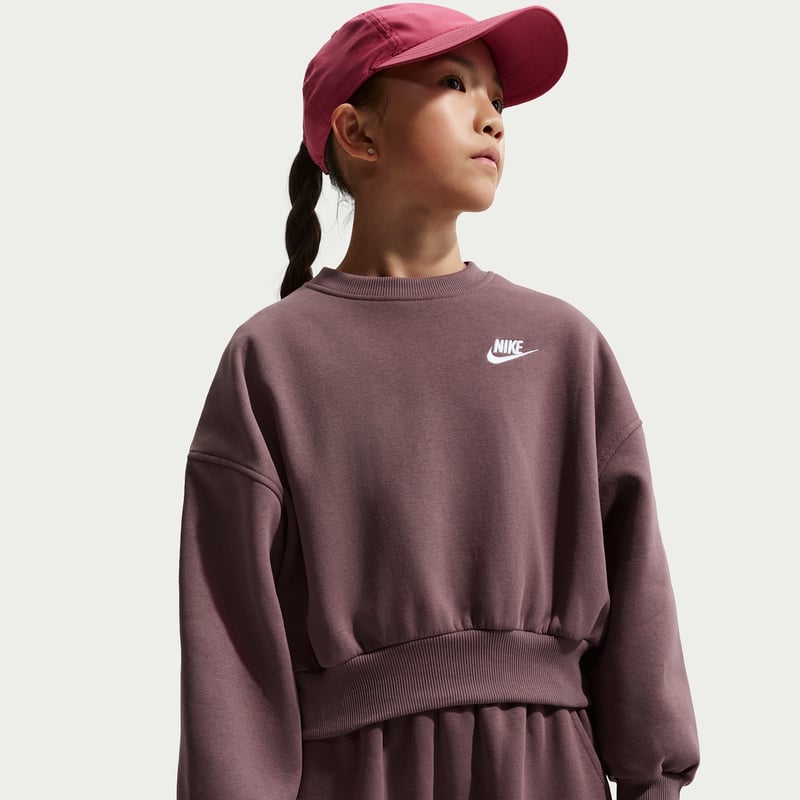 Nike Club Fleece Boxy Crew FZ9244-502 01