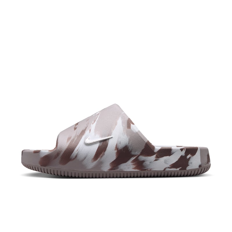 Nike Calm 2.0 Marbled Slide sneakers "Sail & Mink Brown" | Dame | Sportstyle | 02 | SPORTSHOWROOM