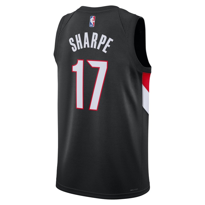 Nike Shaedon Sharpe Portland Trail Blazers Icon Edition Dri-FIT NBA Swingman Shirt "Black" | Men | SportStyle | 02 | SPORTSHOWROOM