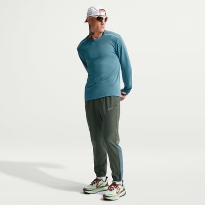 Nike Miler Dri-FIT Woven Bukse "Camo Green & Mineral Slate" | Herre | Løping | 01 | SPORTSHOWROOM