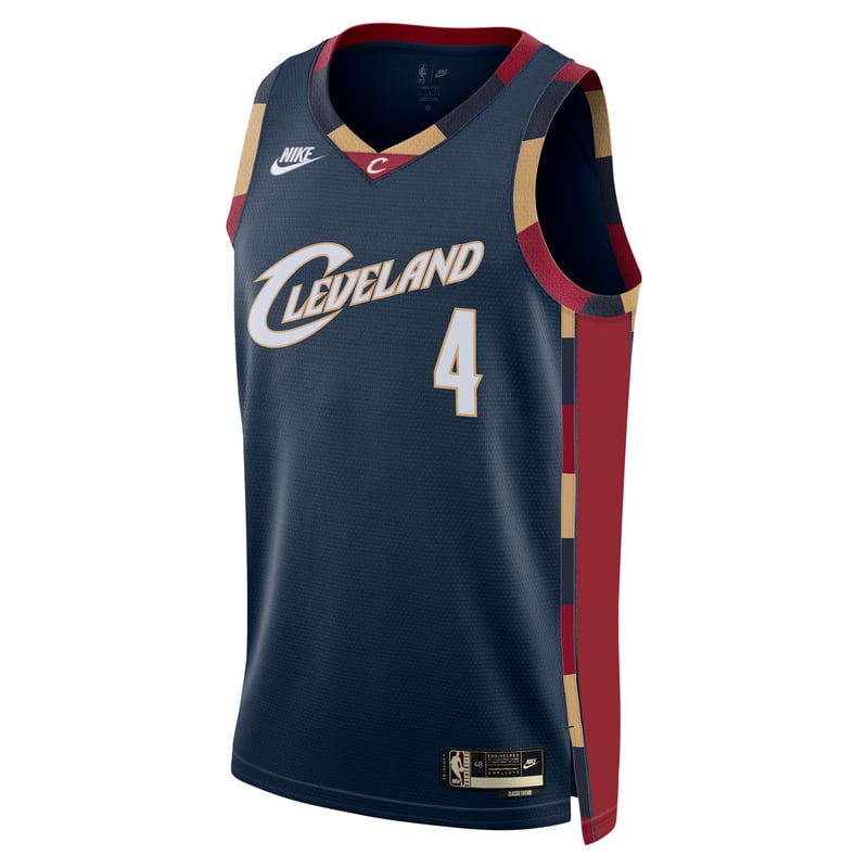 Nike Cleveland Cavaliers 2025/26 Hardwood Classics Dri-FIT NBA Swingman Evan Mobley HM4773-421 01