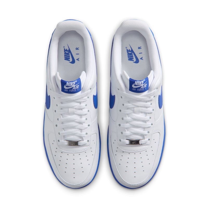 Nike Air Force 1 '07 trainers "White & Game Royal" | Men | SportStyle | 03 | SPORTSHOWROOM