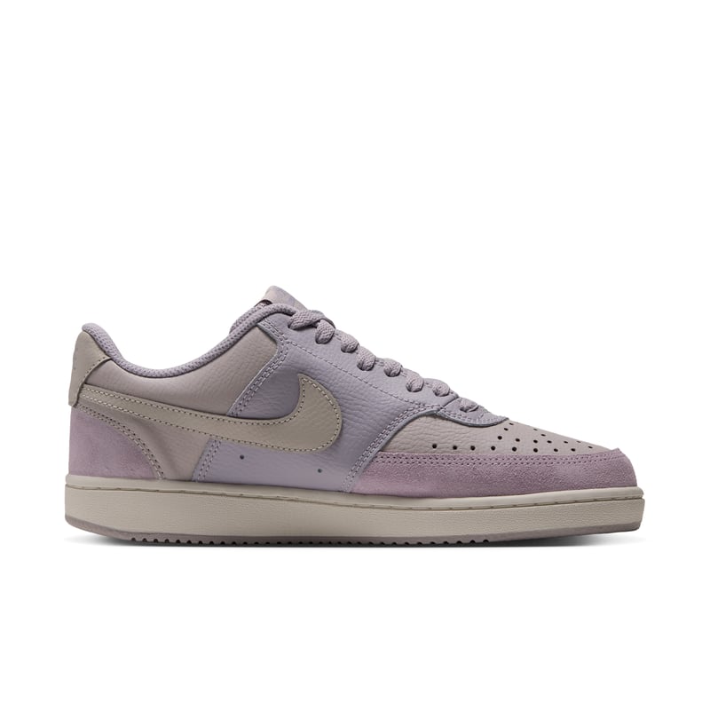 Baskets Nike Court Vision Low Suede "Silver Lilac & Moon Particle" | Femme | Sportstyle | 03 | SPORTSHOWROOM