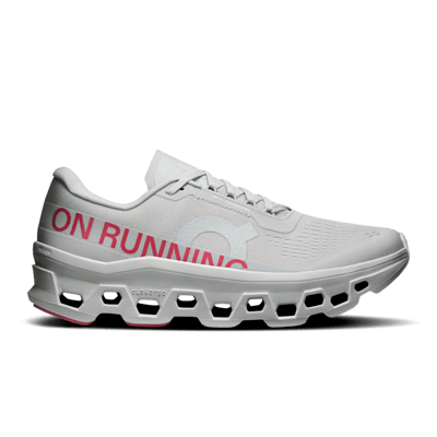 Buty do biegania On Cloudmonster 1 "Silver & Camellia" | | Bieganie | 01 | SPORTSHOWROOM