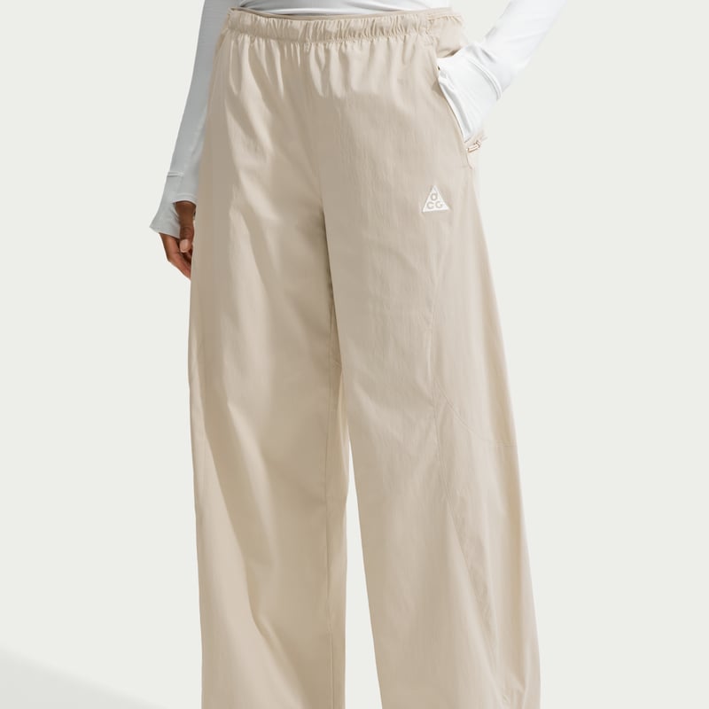 Nike ACG "High Stakes" Loose Fit Pants "Cream II & Summit White" | Women | Hiking | 02 | SPORTSHOWROOM