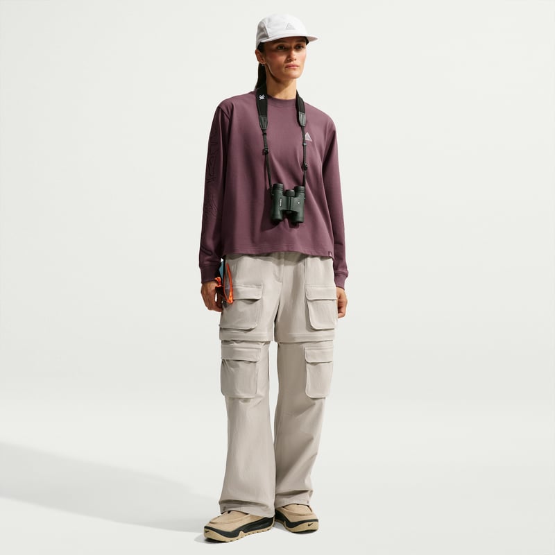 Nike ACG Dri-FIT Shirt "Barely Grape & Bright Crimson" | Women | | 04 | SPORTSHOWROOM