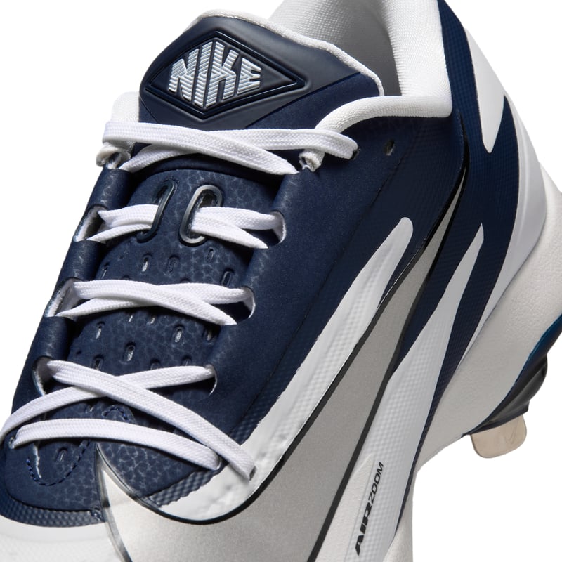 Nike Diamond Standout MTL baseballsko "White & College Navy" | Herre | Baseball | 08 | SPORTSHOWROOM