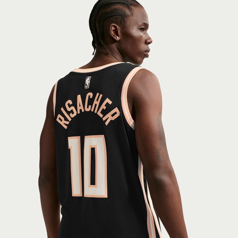 Nike Atlanta Hawks City Edition NBA Swingman Zaccharie Risacher HM5005-013 05