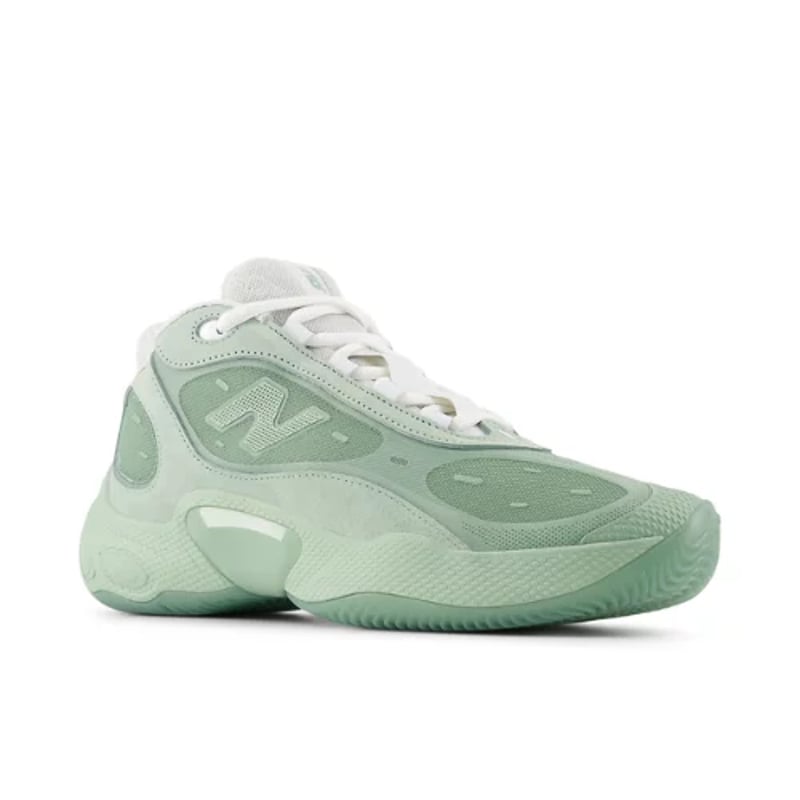 Košarkarski copati New Balance Fresh Foam BB v3 "Mosaic Green & White" | Moški & Ženske | Košarka | 02 | SPORTSHOWROOM