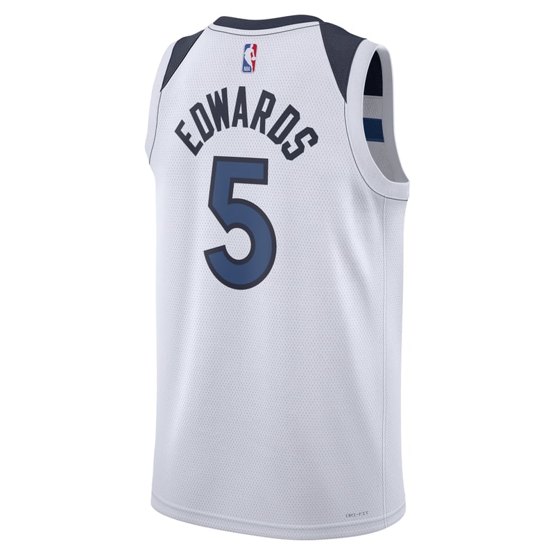 Nike Minnesota Timberwolves Association Edition Dri-FIT NBA Swingman Anthony Edwards DN2085-105 02