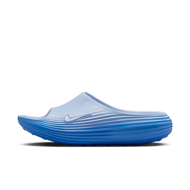 Nike ReactX Rejuven8 Slides Sneaker "Hydrogen Blue & Blue Crystal" | Damen | Sportstyle | 02 | SPORTSHOWROOM