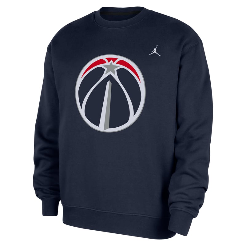 Nike Jordan Washington Wizards Statement Essentials NBA Fleece Crew HM7607-419 01