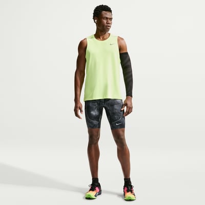 Nike Stride Dri-FIT 1/2 Tights "Black" | Herren | Laufen | 01 | SPORTSHOWROOM