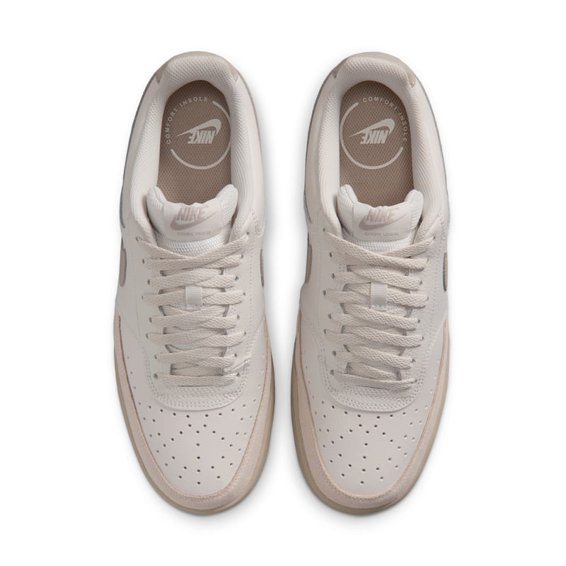 Nike Court Vision Low Suede sneakers "Phantom & Cream II" | Heren | Sportstyle | 04 | SPORTSHOWROOM