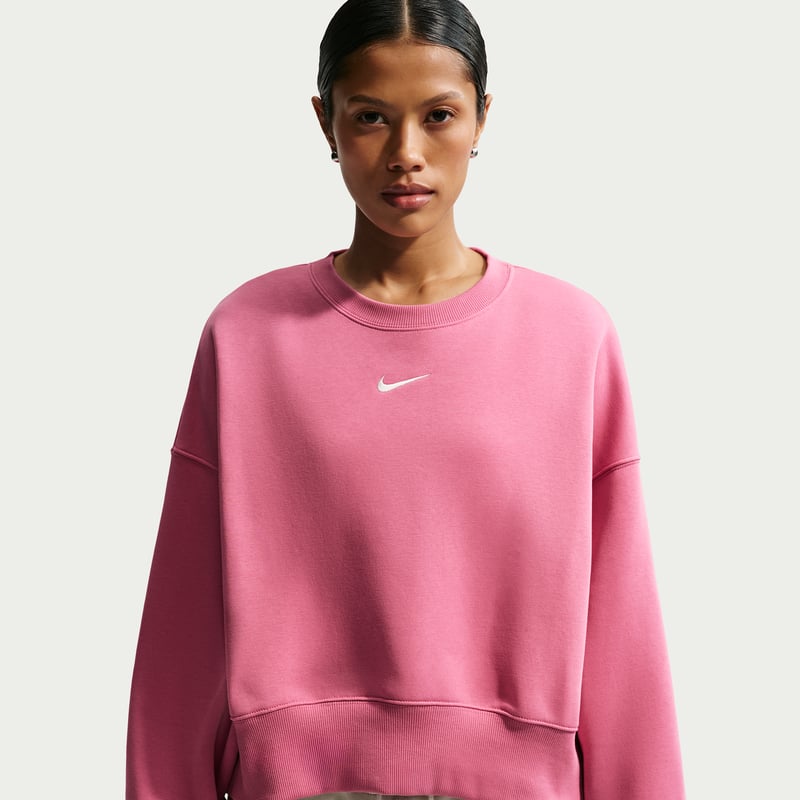 Nike Phoenix Fleece Over-Oversized Crew DQ5761-641 01