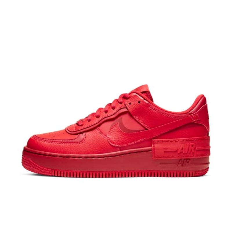 Nike Air Force 1 Shadow Triple Red CU3012 661 SPORTSHOWROOM