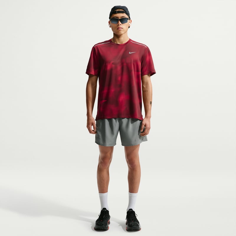 Camiseta Nike Miler Dri-FIT "Light Crimson" | Hombre | Correr | 04 | SPORTSHOWROOM