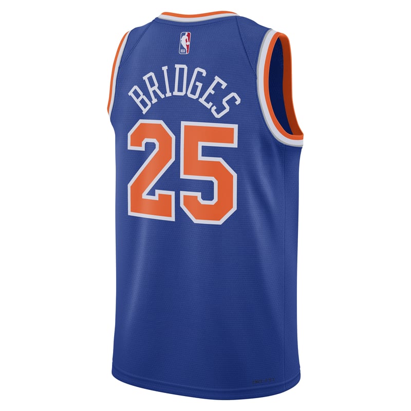 Nike New York Knicks Icon Edition Dri-FIT NBA Swingman Mikal Bridges DN2015-407 02