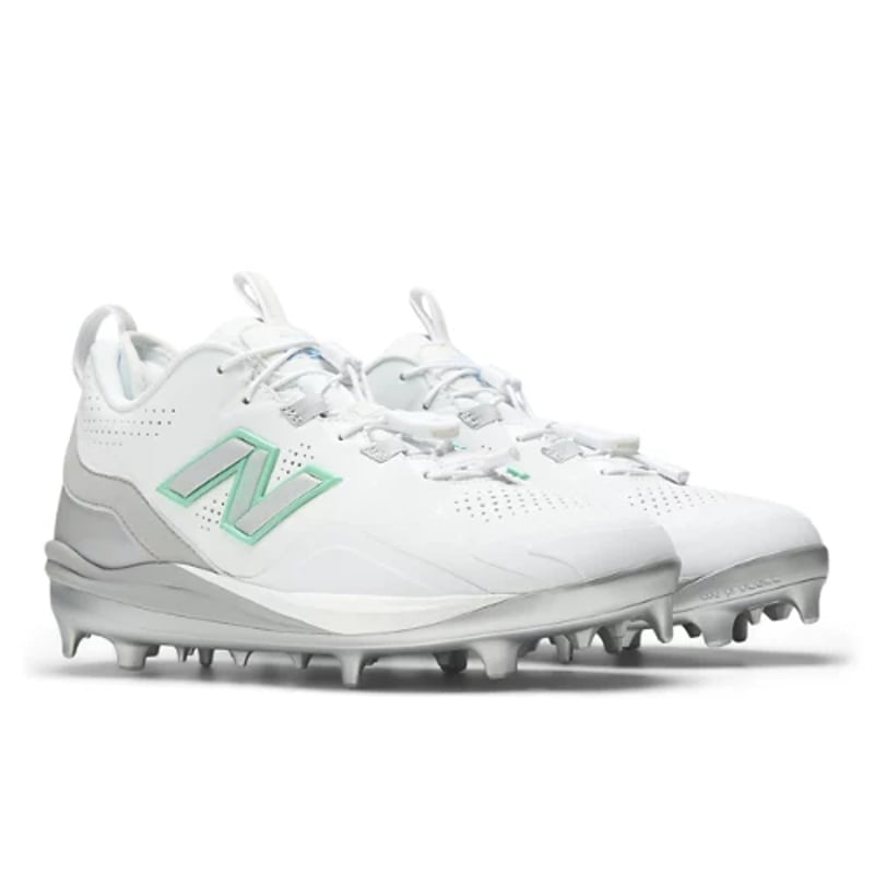 New Balance Fuelcell Lindor 3 Comp baseball cipők "White & Rain Cloud" | Női & Férfi | Baseball | 02 | SPORTSHOWROOM