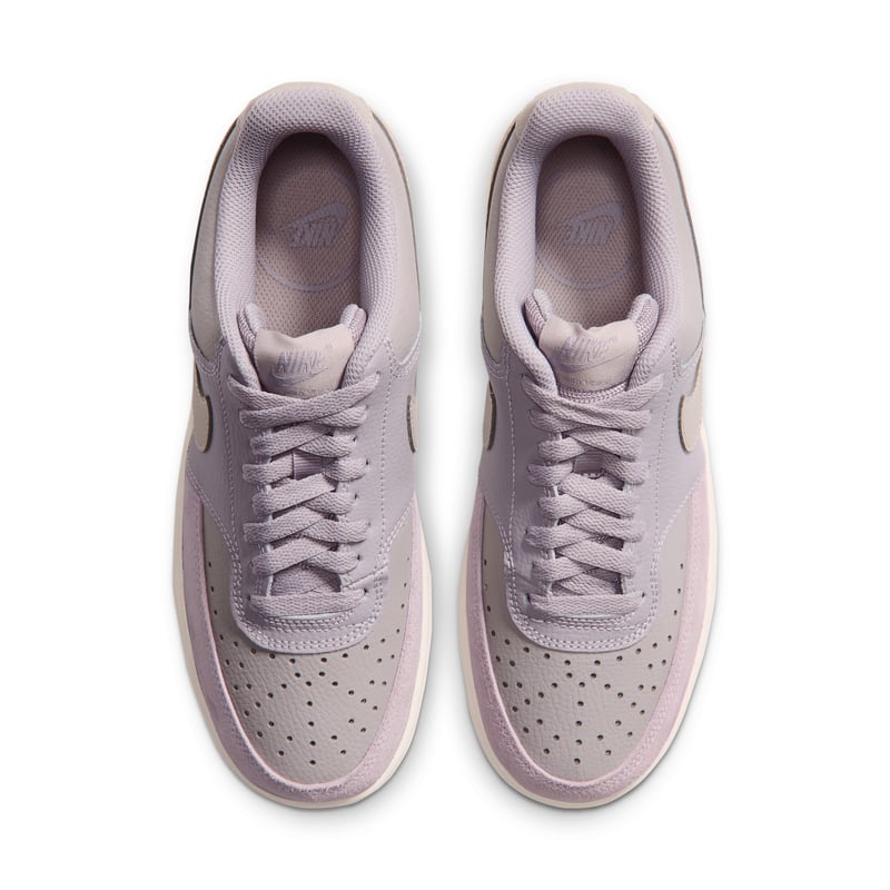 Baskets Nike Court Vision Low Suede "Silver Lilac & Moon Particle" | Femme | Sportstyle | 04 | SPORTSHOWROOM