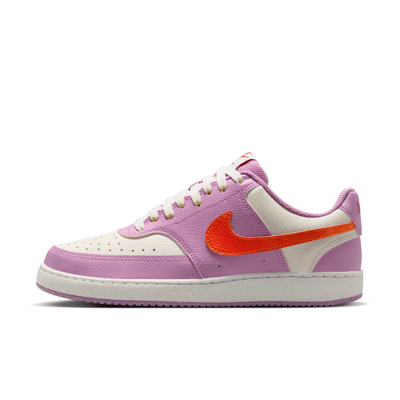Nike Court Vision Low Next Nature sneakers "Light Magenta & Light Crimson" | Dames | Sportstyle | 01 | SPORTSHOWROOM