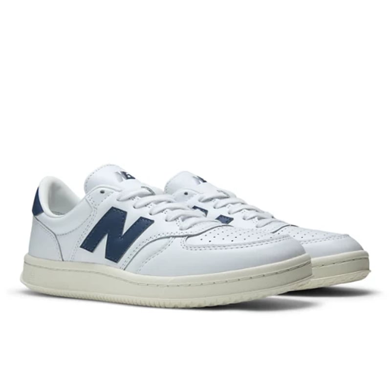 Sneakersy New Balance T500 "White & Vintage Indigo" | Kobiety & Mezczyzni | Sportstyle | 02 | SPORTSHOWROOM